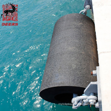 Durable marine rubber hollow cylindrical fender with od200mm id100mm